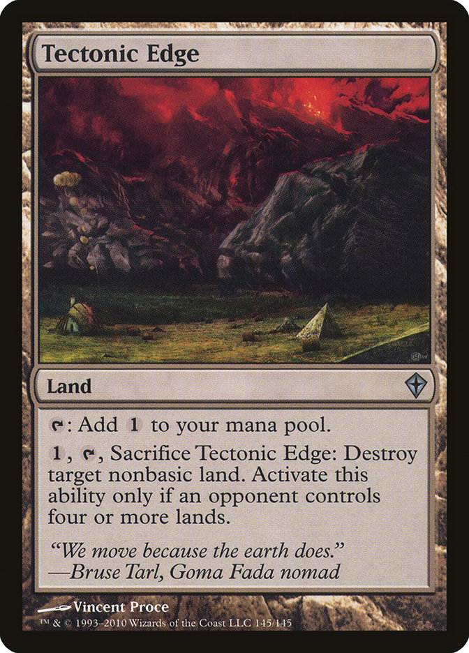 Tectonic Edge [Worldwake] | Black Swamp Games