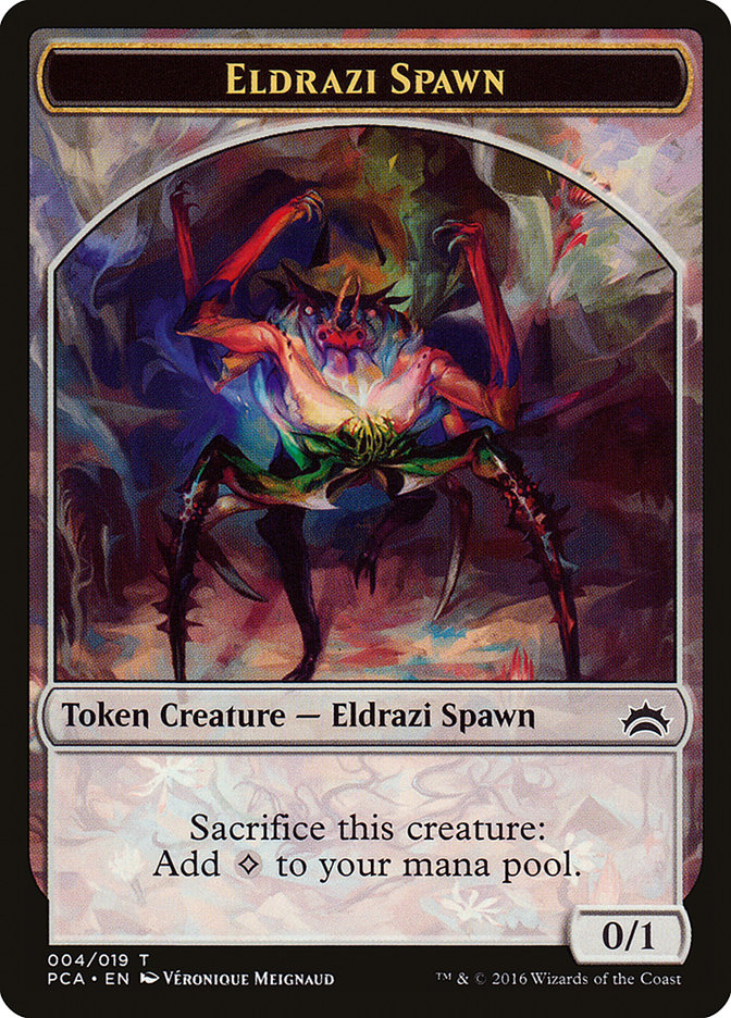 Eldrazi Spawn Token (004/019) [Planechase Anthology Tokens] | Black Swamp Games