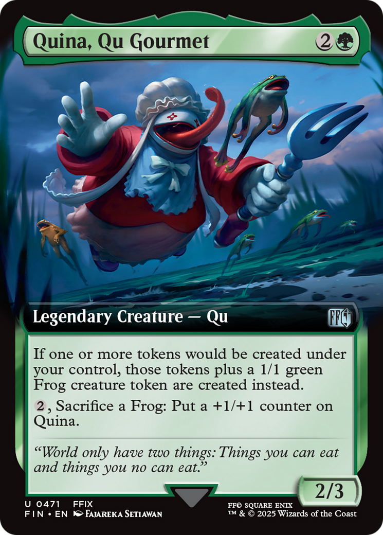 Quina, Qu Gourmet (Extended Art) [FINAL FANTASY] | Black Swamp Games