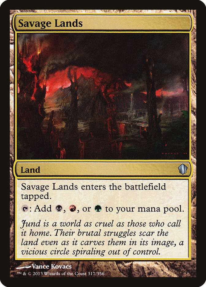 Savage Lands [Commander 2013] | Black Swamp Games