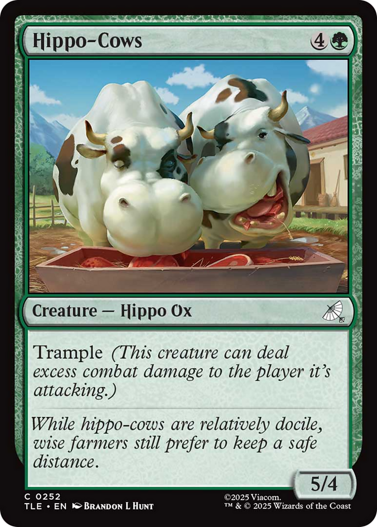 Hippo-Cows [Avatar: The Last Airbender: Eternal-Legal] | Black Swamp Games