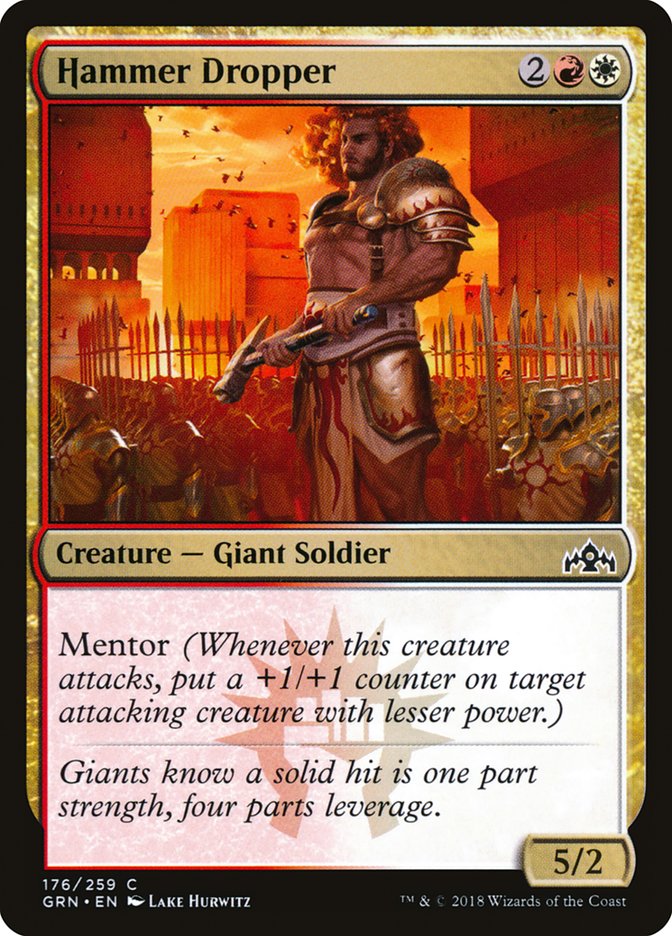Hammer Dropper [Guilds of Ravnica] | Black Swamp Games
