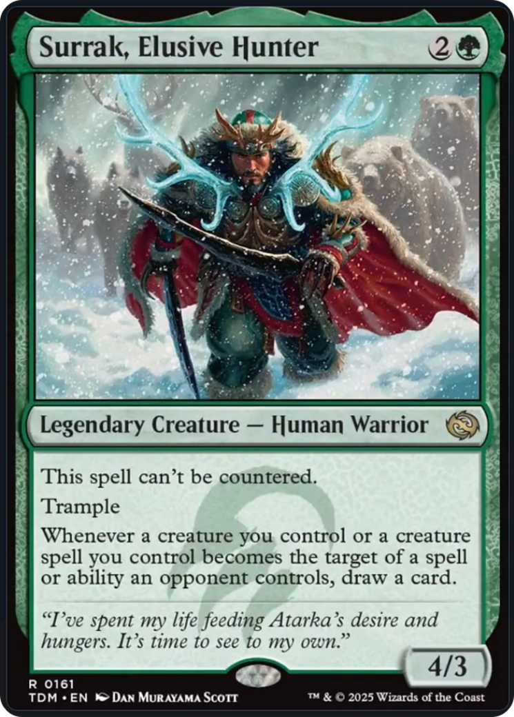 Surrak, Elusive Hunter [Tarkir: Dragonstorm] | Black Swamp Games