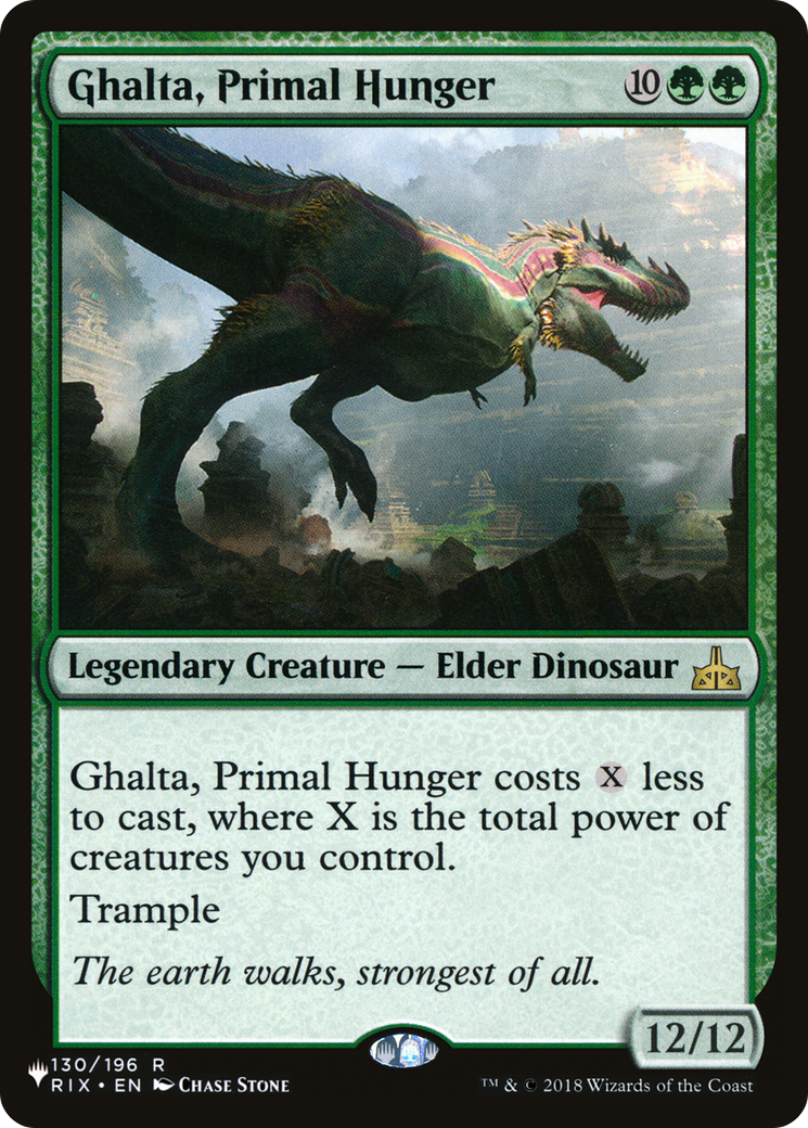 Ghalta, Primal Hunger [The List] | Black Swamp Games