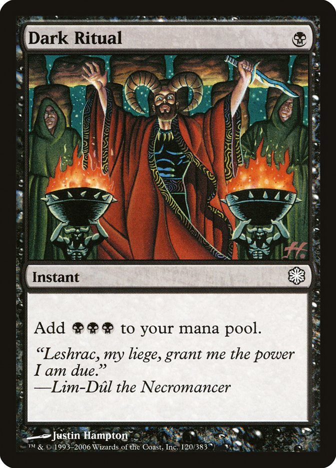 Dark Ritual [Coldsnap Theme Decks] | Black Swamp Games