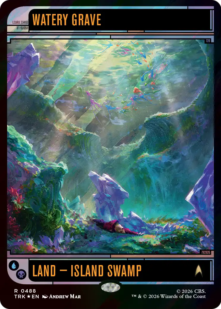 Watery Grave (Surge Foil) [Star Trek] | Black Swamp Games