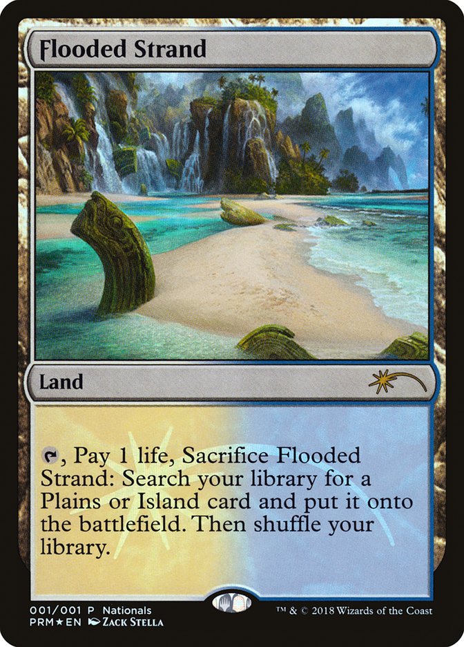 Flooded Strand (Nationals) [Nationals Promos] | Black Swamp Games