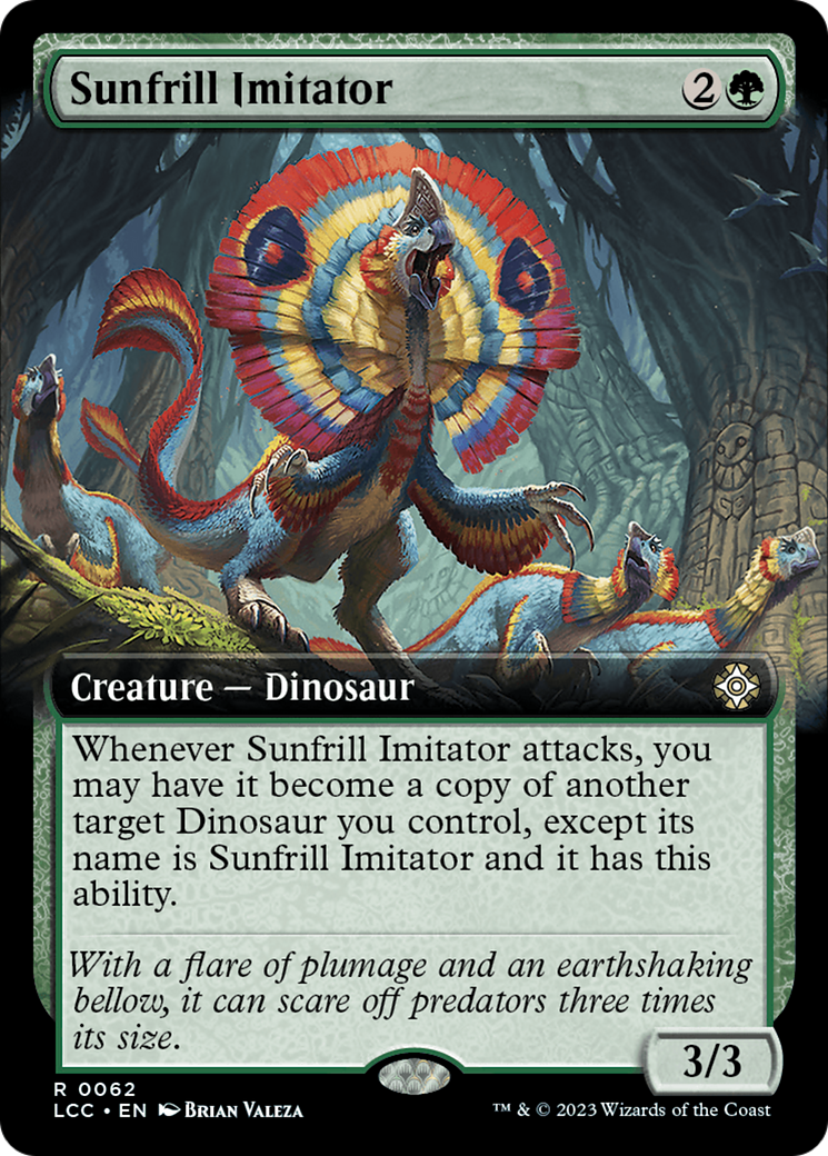 Sunfrill Imitator (Extended Art) [The Lost Caverns of Ixalan Commander] | Black Swamp Games