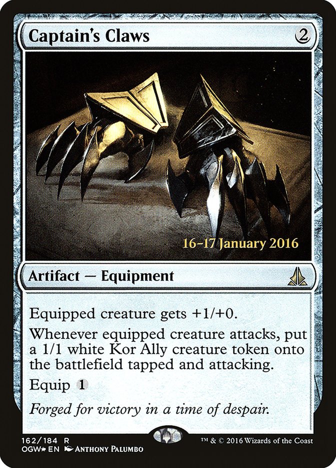 Captain's Claws [Oath of the Gatewatch Prerelease Promos] | Black Swamp Games
