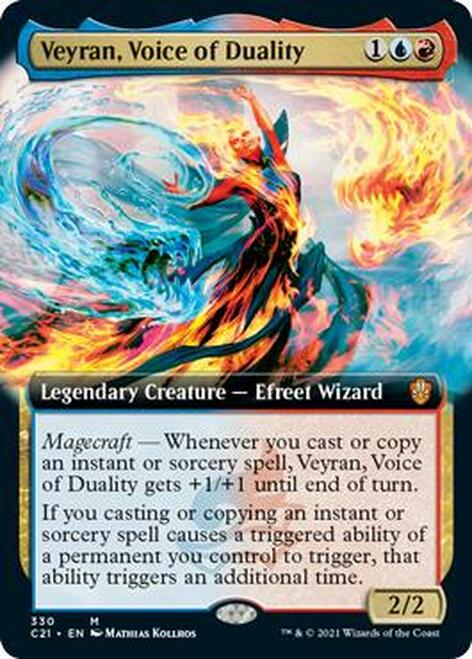 Veyran, Voice of Duality (Extended Art) [Commander 2021] | Black Swamp Games