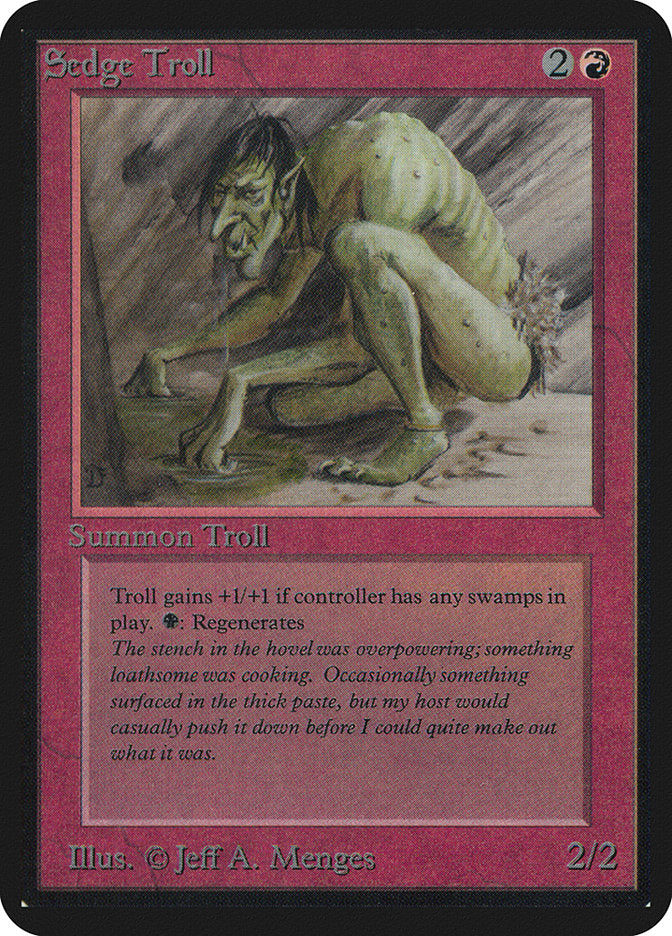 Sedge Troll [Alpha Edition] | Black Swamp Games