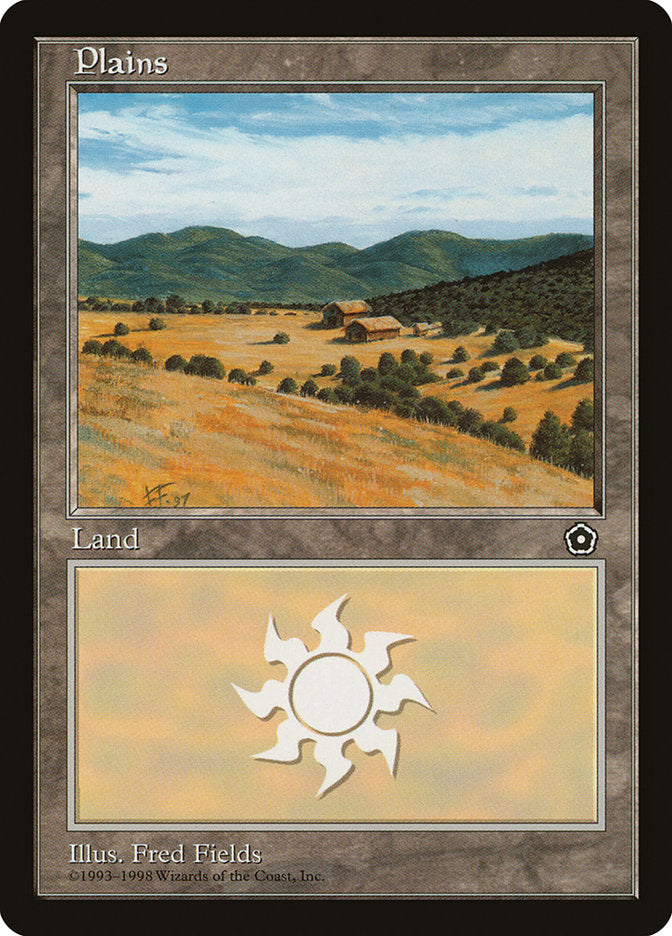 Plains (Small Houses in Center) [Portal Second Age] | Black Swamp Games