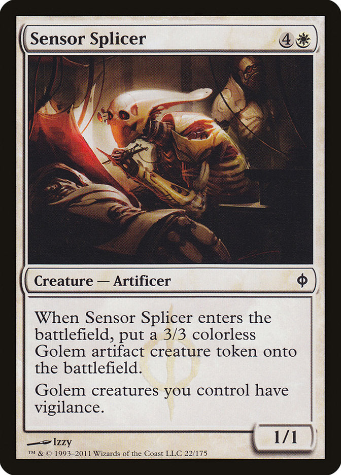 Sensor Splicer [New Phyrexia] | Black Swamp Games
