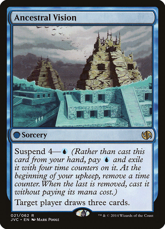 Ancestral Vision [Duel Decks Anthology] | Black Swamp Games
