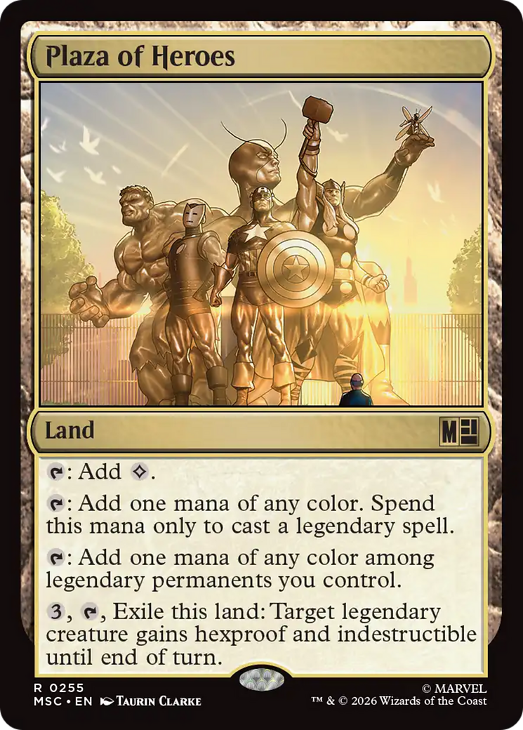 Plaza of Heroes [Marvel Super Heroes Commander] | Black Swamp Games