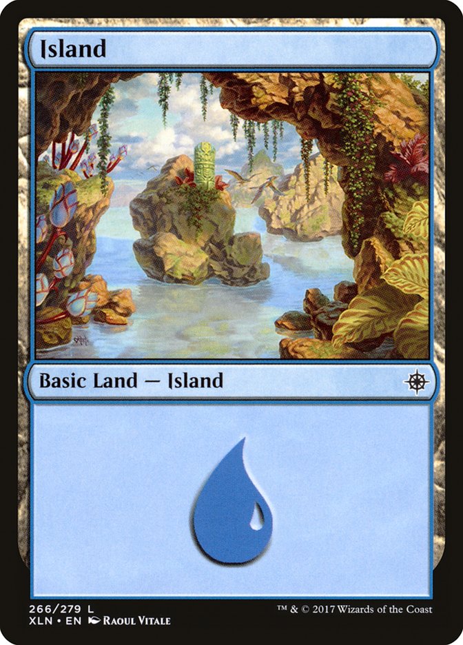 Island (266) [Ixalan] | Black Swamp Games