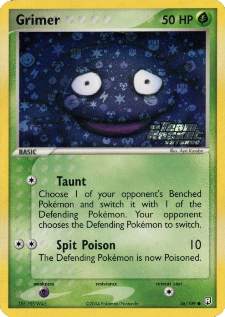 Grimer (56/109) (Stamped) [EX: Team Rocket Returns] | Black Swamp Games