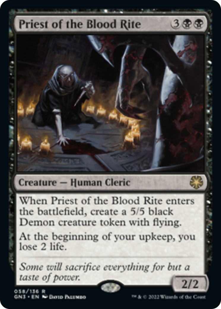 Priest of the Blood Rite [Game Night: Free-for-All] | Black Swamp Games