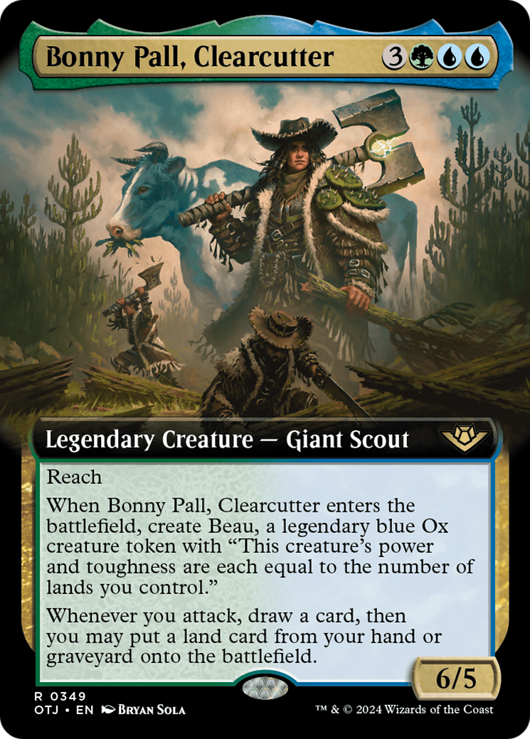 Bonny Pall, Clearcutter (Extended Art) [Outlaws of Thunder Junction] | Black Swamp Games