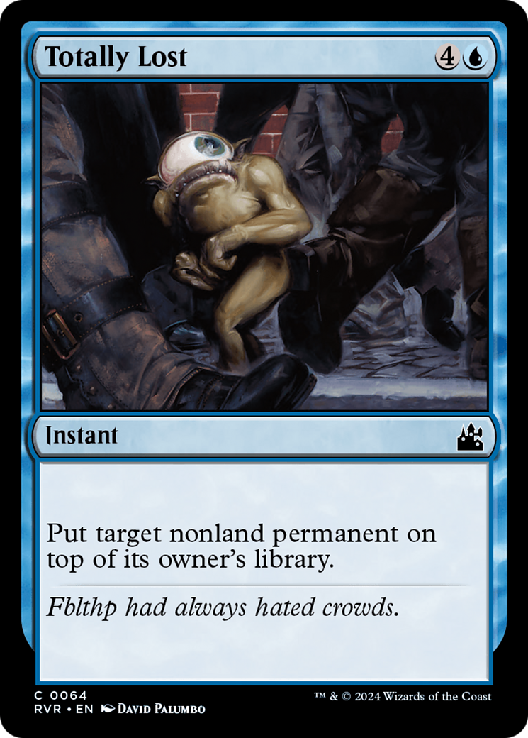 Totally Lost [Ravnica Remastered] | Black Swamp Games