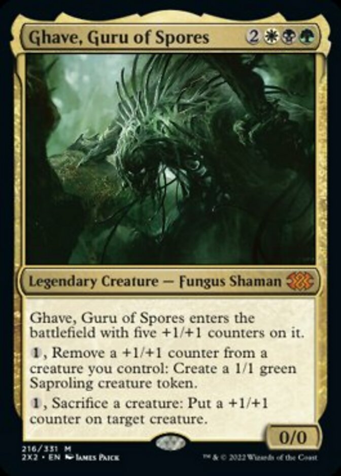 Ghave, Guru of Spores [Double Masters 2022] | Black Swamp Games