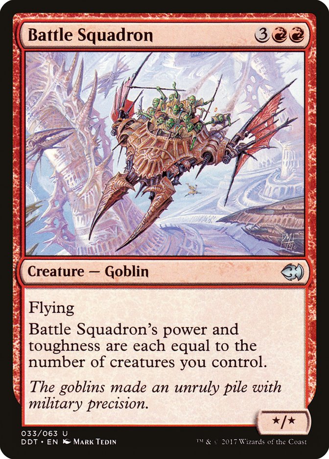 Battle Squadron [Duel Decks: Merfolk vs. Goblins] | Black Swamp Games