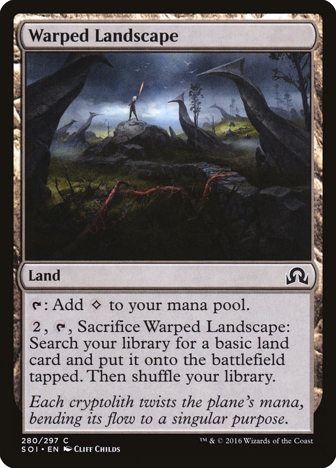 Warped Landscape [Shadows over Innistrad] | Black Swamp Games
