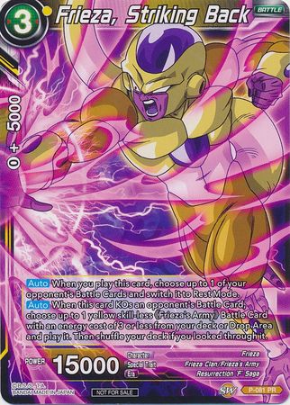 Frieza, Striking Back (P-081) [Promotion Cards] | Black Swamp Games