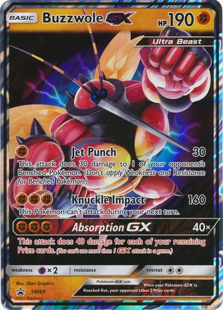 Buzzwole GX (SM69) (Jumbo Card) [Sun & Moon: Black Star Promos] | Black Swamp Games