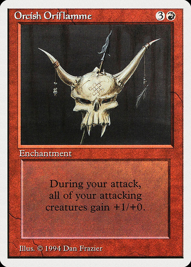 Orcish Oriflamme [Summer Magic / Edgar] | Black Swamp Games
