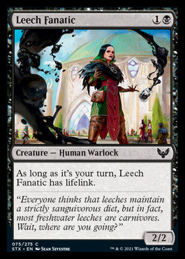 Leech Fanatic [Strixhaven: School of Mages] | Black Swamp Games