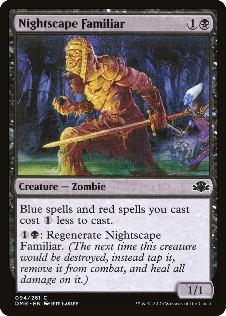 Nightscape Familiar [Dominaria Remastered] | Black Swamp Games
