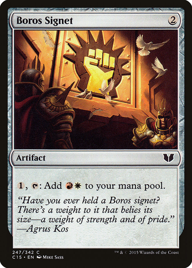 Boros Signet [Commander 2015] | Black Swamp Games