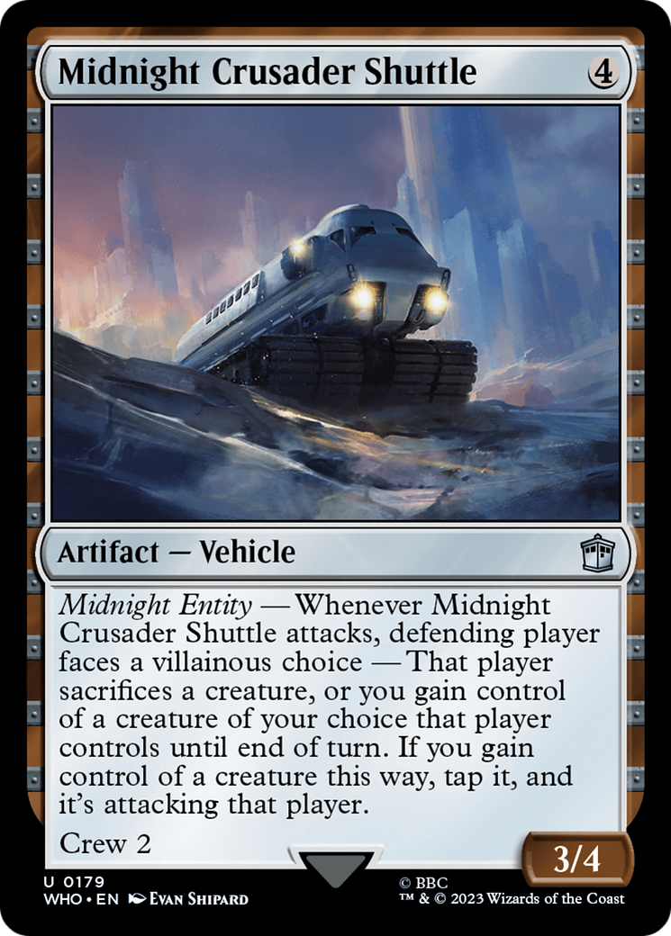 Midnight Crusader Shuttle [Doctor Who] | Black Swamp Games