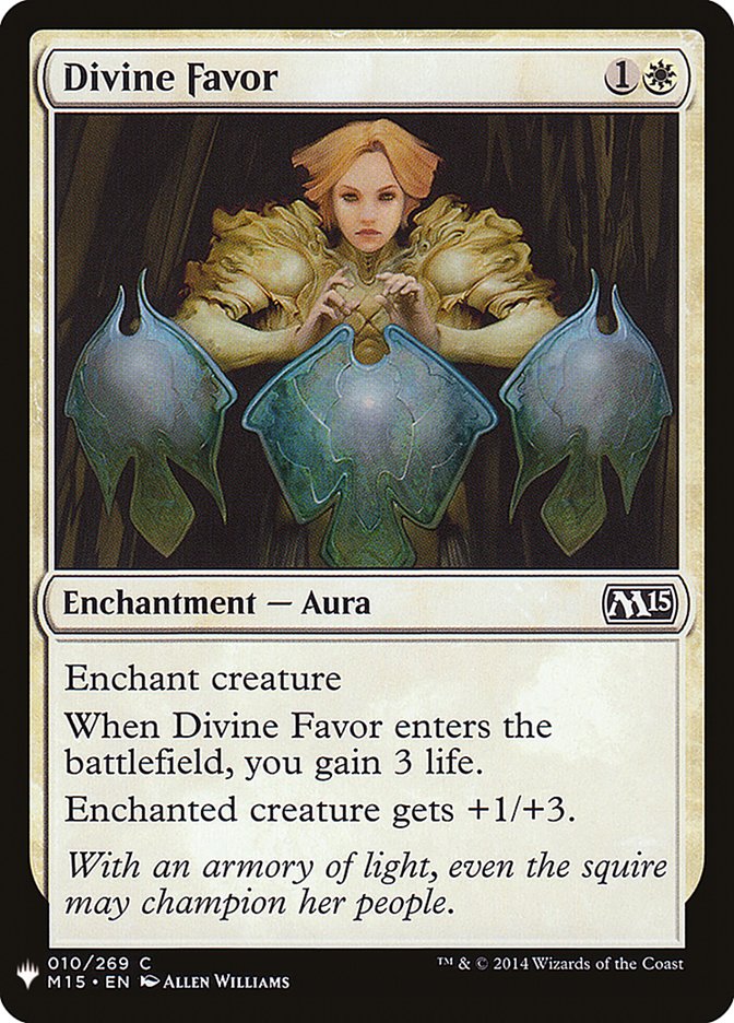 Divine Favor [Mystery Booster] | Black Swamp Games