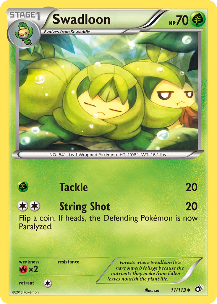 Swadloon (11/113) [Black & White: Legendary Treasures] | Black Swamp Games