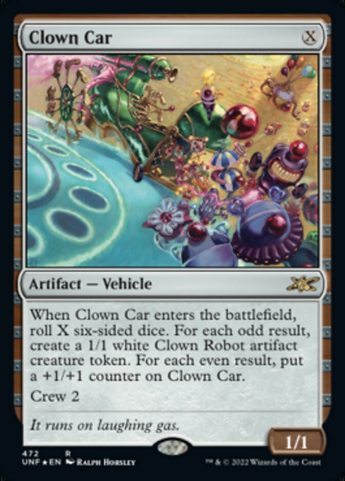 Clown Car (Galaxy Foil) [Unfinity] | Black Swamp Games