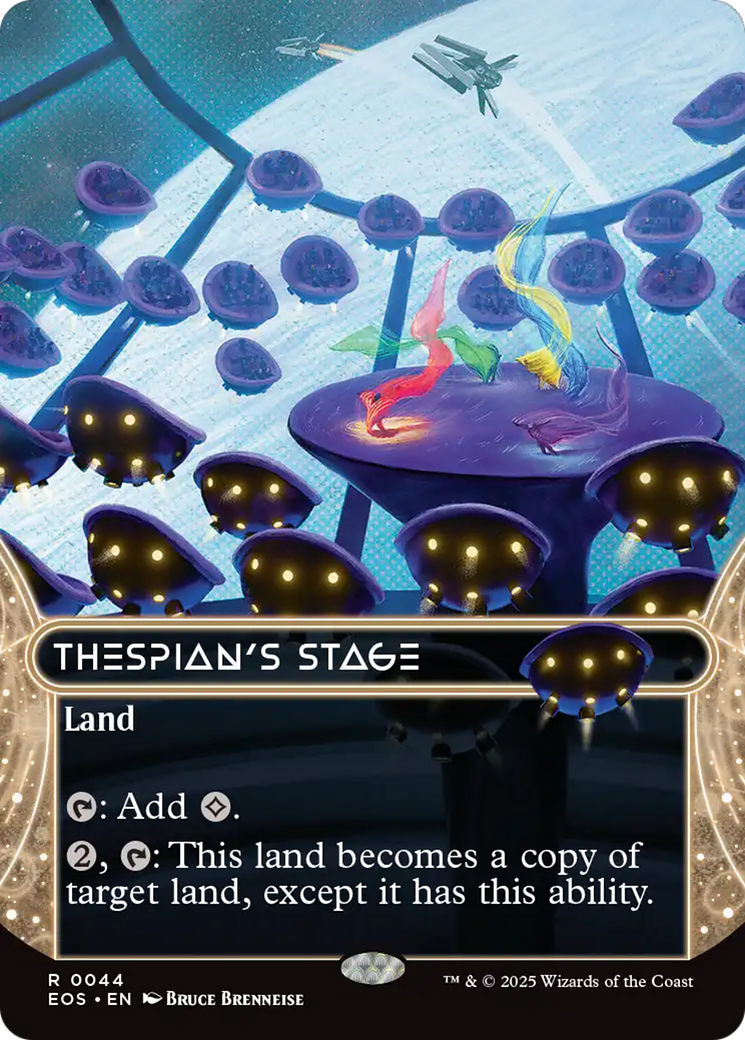 Thespian's Stage (0044) (Borderless) [Edge of Eternities: Stellar Sights] | Black Swamp Games