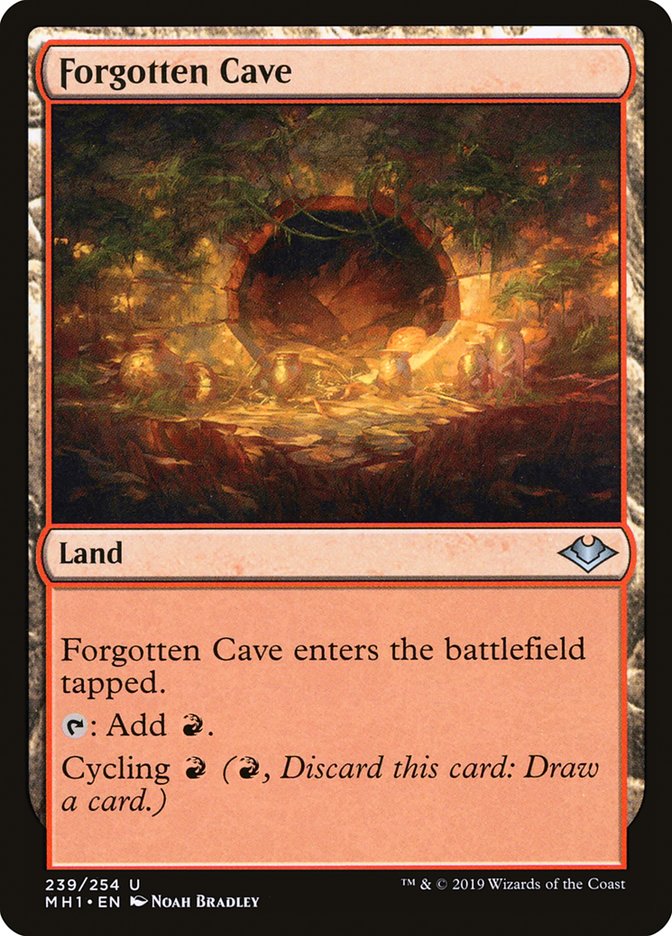 Forgotten Cave [Modern Horizons] | Black Swamp Games