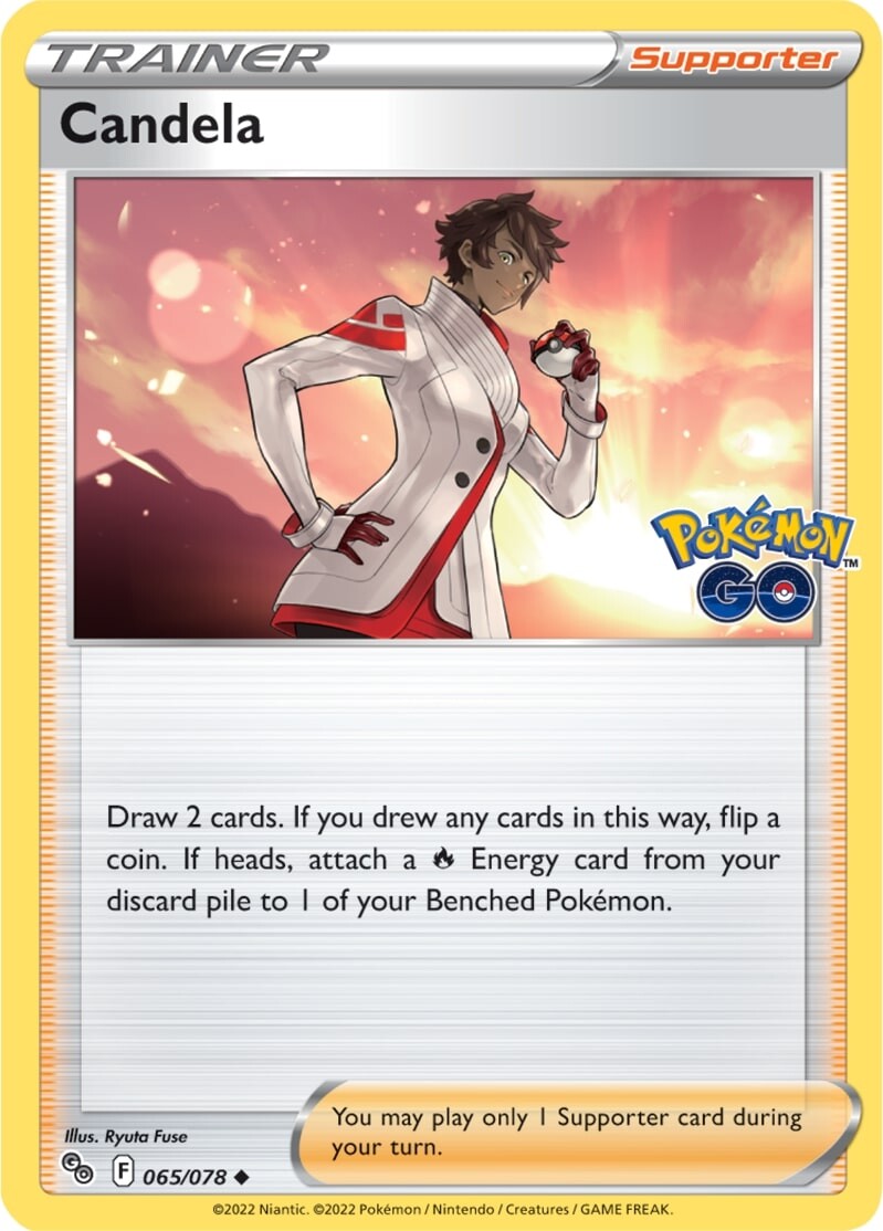 Candela (065/078) [Pokémon GO] | Black Swamp Games