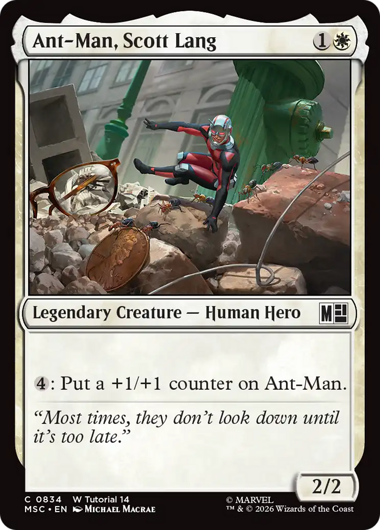 Ant-Man, Scott Lang [Marvel Super Heroes Commander] | Black Swamp Games