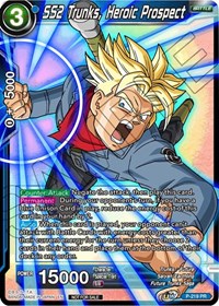 SS2 Trunks, Heroic Prospect (Alternate Art) (P-219) [Promotion Cards] | Black Swamp Games