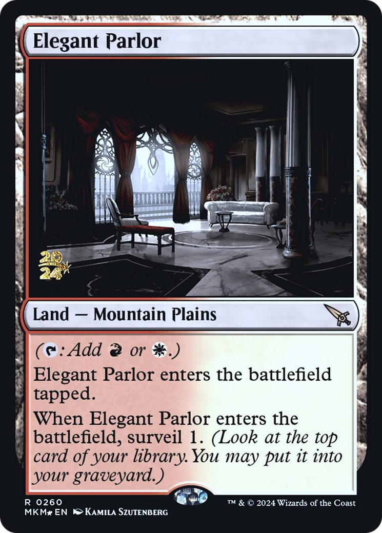 Elegant Parlor [Murders at Karlov Manor Prerelease Promos] | Black Swamp Games