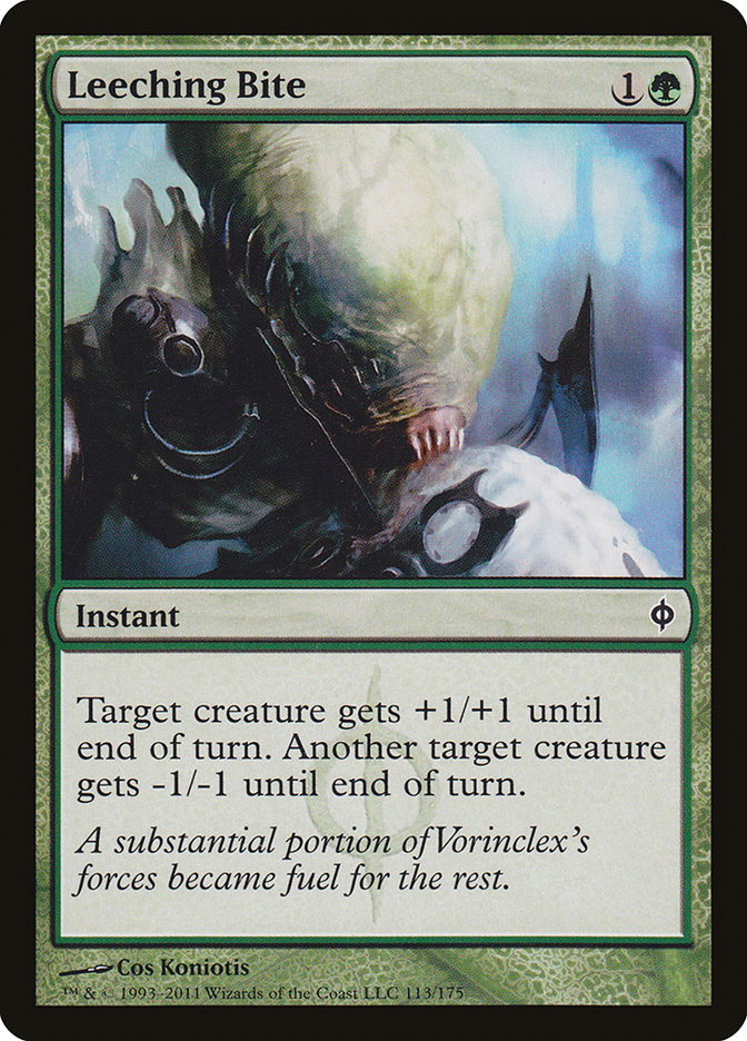 Leeching Bite [New Phyrexia] | Black Swamp Games
