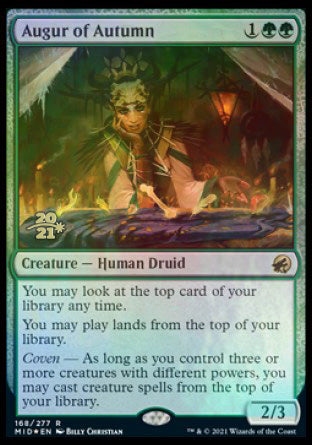 Augur of Autumn [Innistrad: Midnight Hunt Prerelease Promos] | Black Swamp Games