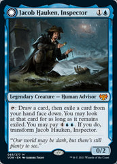 Jacob Hauken, Inspector // Hauken's Insight [Innistrad: Crimson Vow] | Black Swamp Games