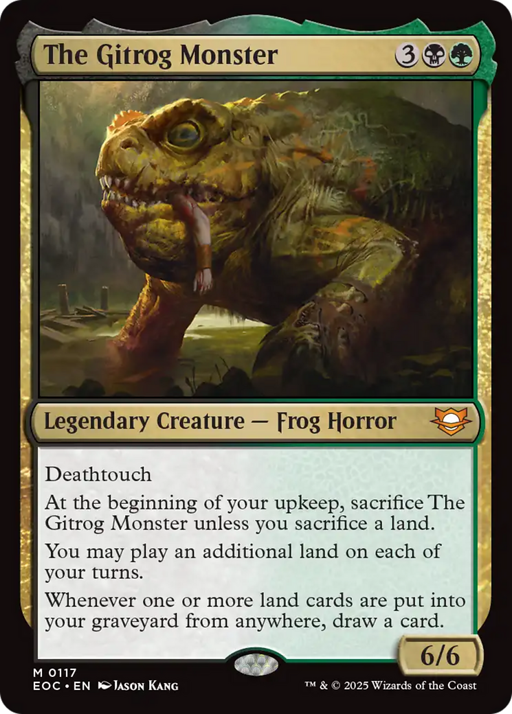 The Gitrog Monster [Edge of Eternities Commander] | Black Swamp Games