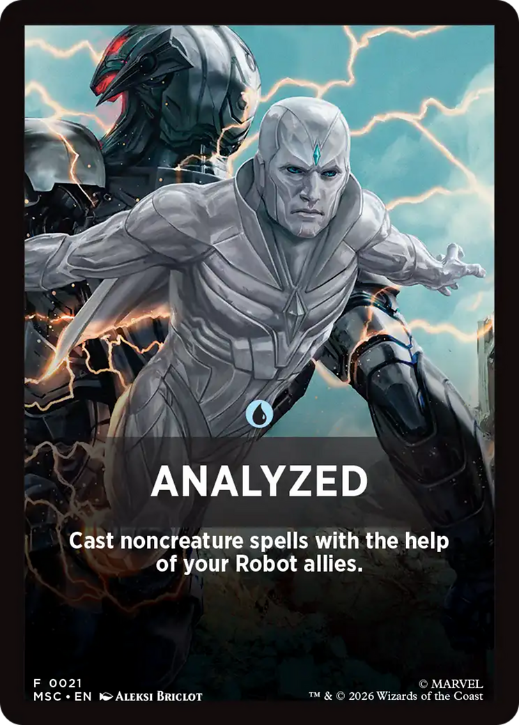 Analyzed Theme Card [Marvel Super Heroes Commander] | Black Swamp Games