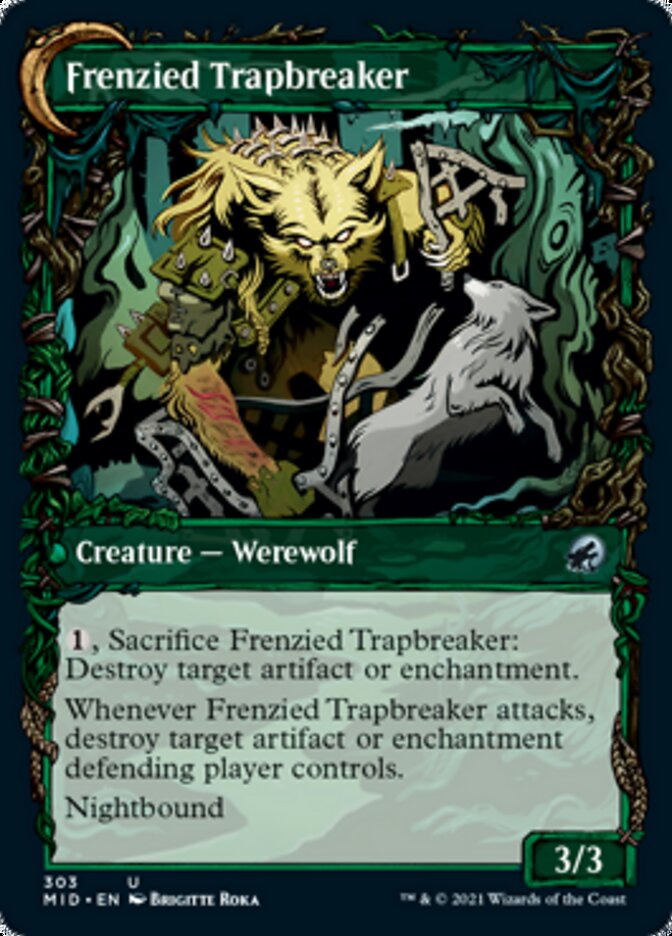 Outland Liberator // Frenzied Trapbreaker (Showcase Equinox) [Innistrad: Midnight Hunt] | Black Swamp Games