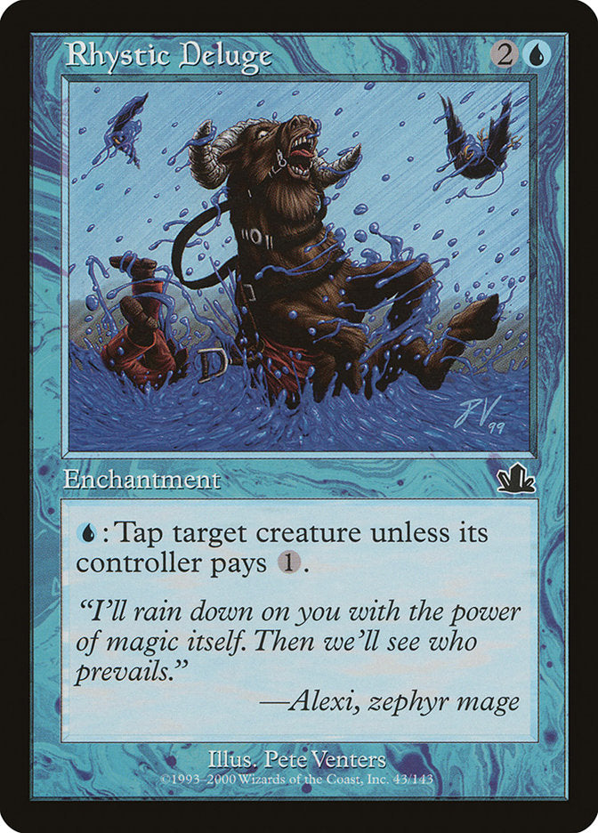 Rhystic Deluge [Prophecy] | Black Swamp Games